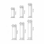 Outdoor Lights Wall Mount Solar Waterproof Long Strip Light