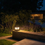 Outdoor Lights for Pillar Tops Modern Copper Waterproof Light