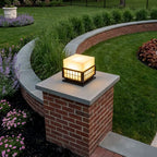 Modern Outdoor Pillar Lights Stainless Steel Columns Light