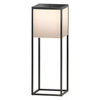 Square Solar Post Light with Acrylic Lampshade and Robust Stainless Steel Frame