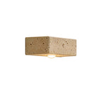 Outdoor up and down Wall Lights Modern Minimalist Travertine Light