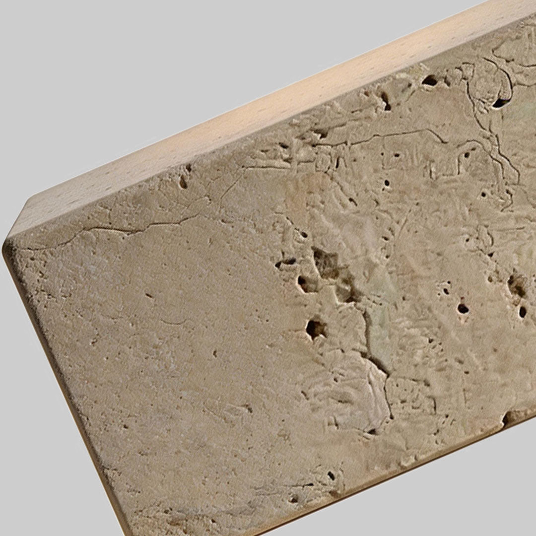 Outdoor up and down Wall Lights Modern Minimalist Travertine Light
