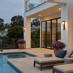 Modern Outdoor Wall Light Minimalist Cement Light