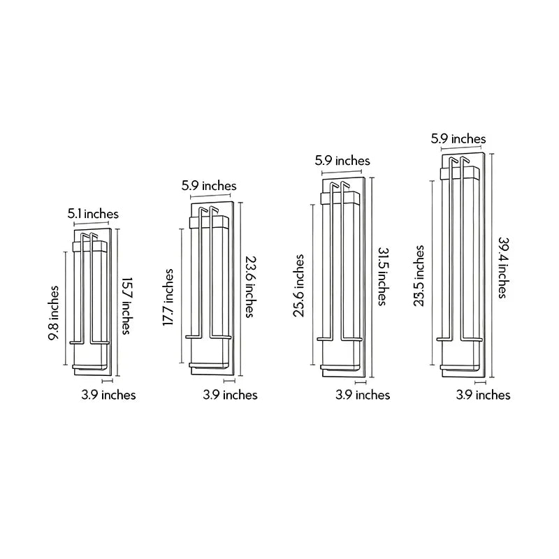 LED Outdoor Sconce Lights Modern Luxury Waterproof Acrylic Light
