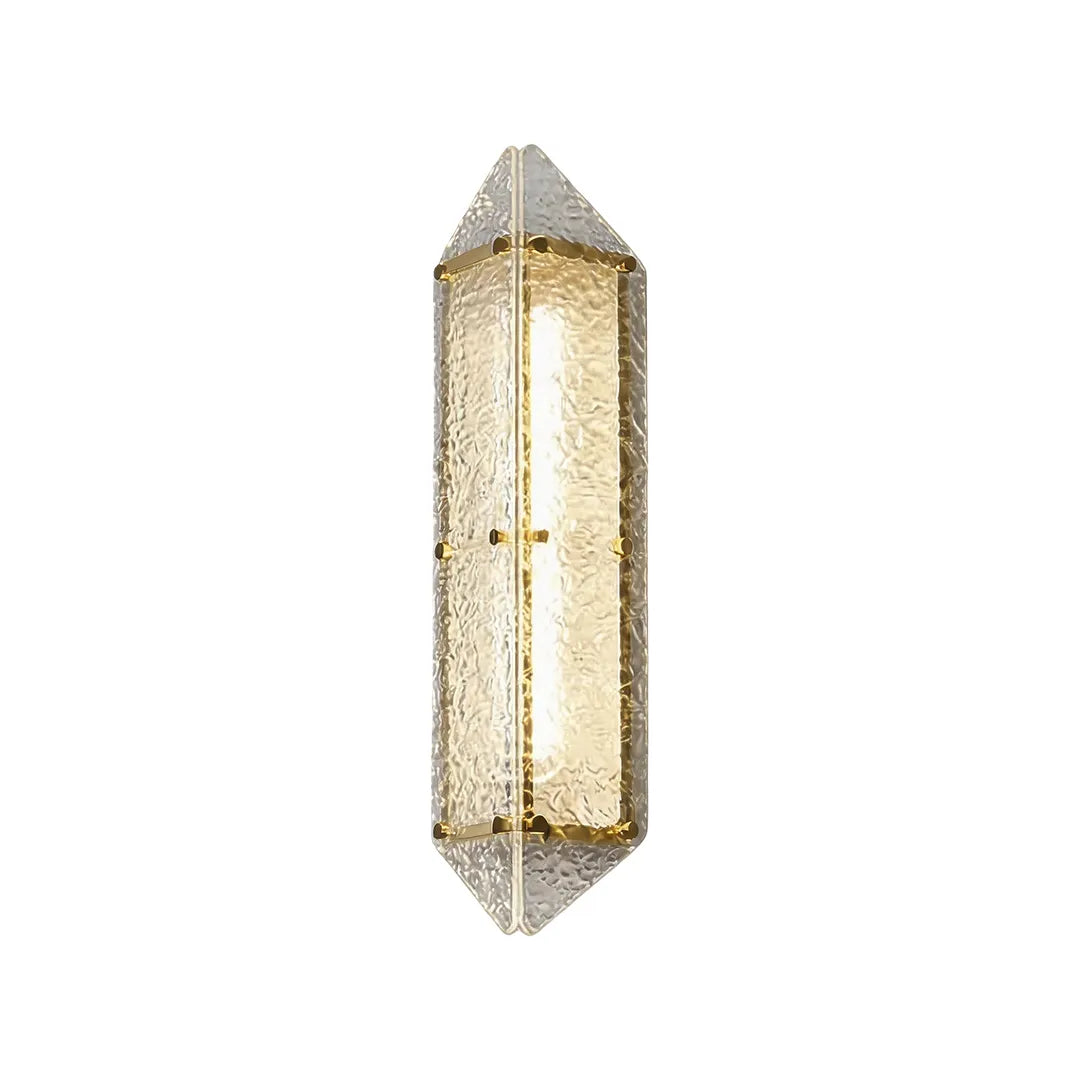 Gold Outdoor Wall Lights Luxury Waterproof LED Art Light