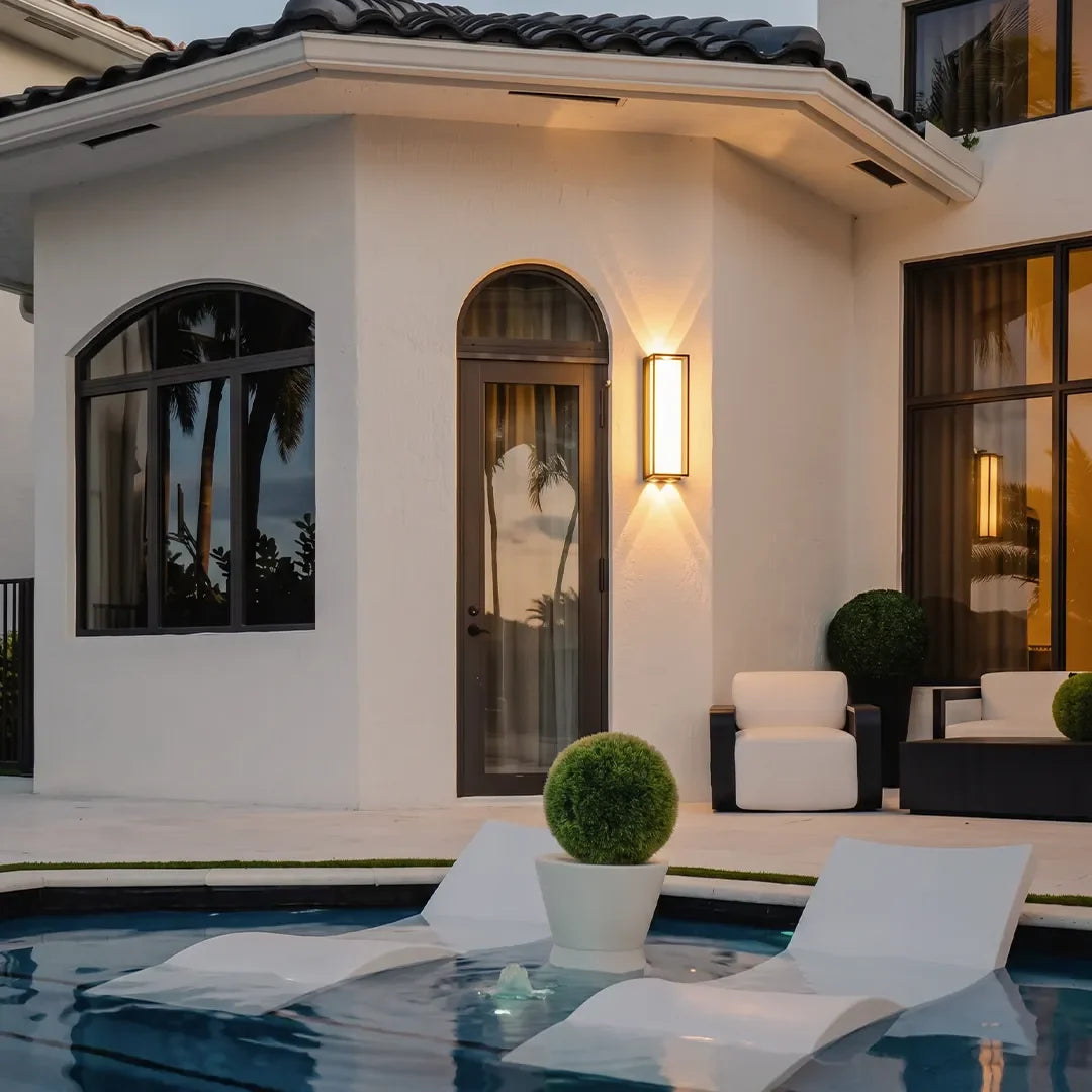 Up and Down Wall Light Modern Outdoor Waterproof LED Light