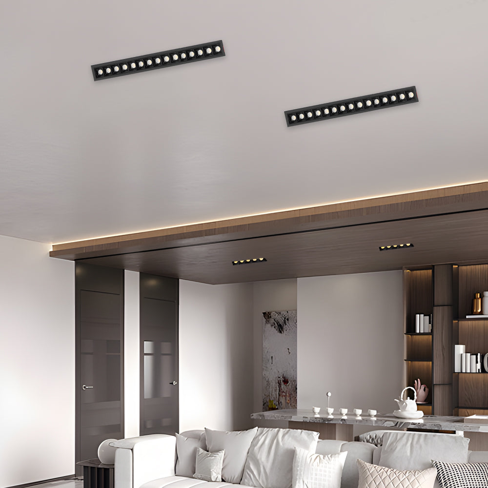 Recessed Ceiling Spot Lights Modern LED Linear Recessed Light