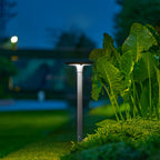 Solar UFO Street Light Modern Circular Dual Motion Sensor LED Lamp