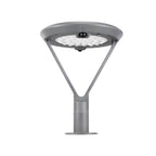 Solar Pillar Lights Circular Dual Motion Sensor LED Light