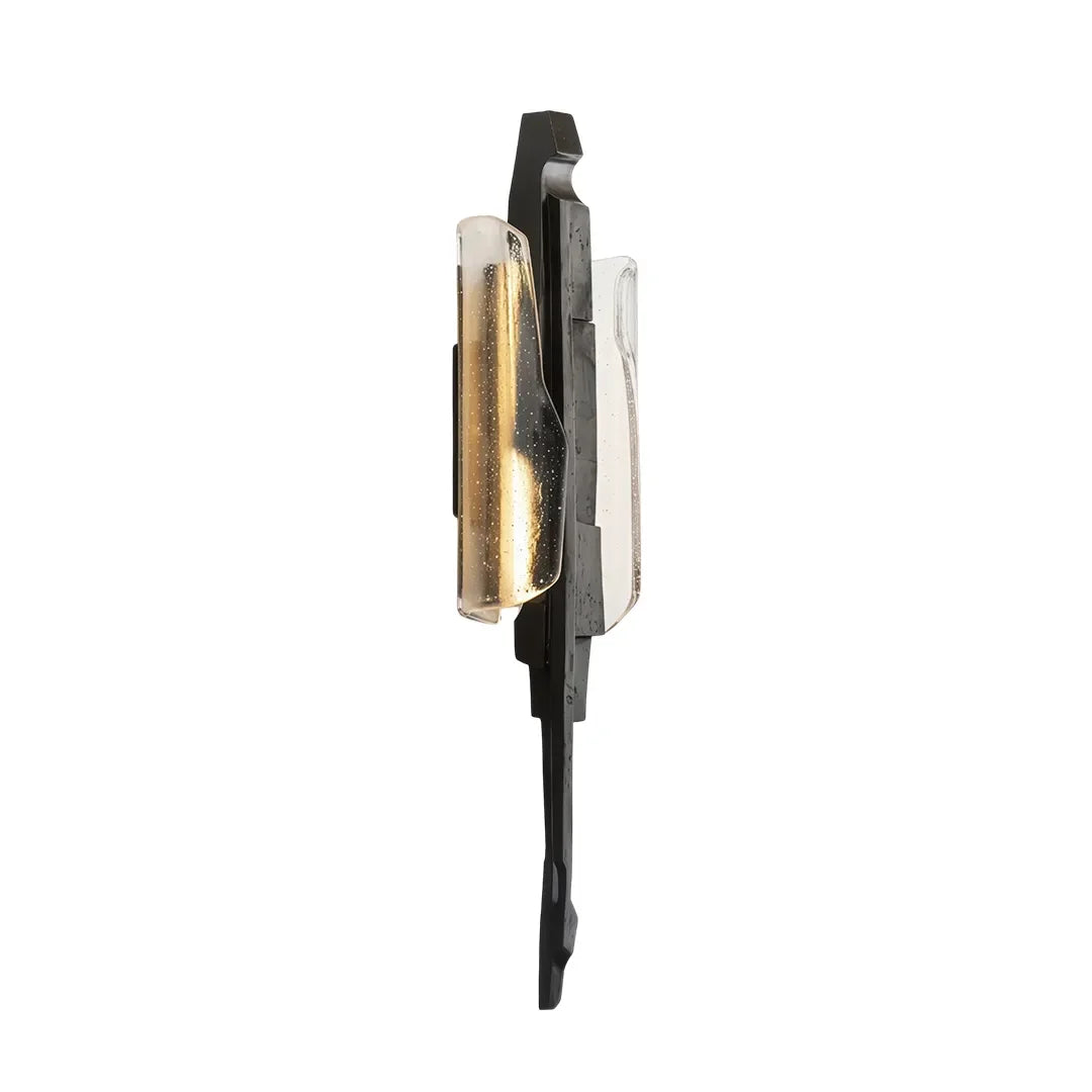 Modern Sculptural Wall Sconce Luxury Brass Decorative Light