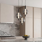 Minimalist Modern Silver Pendant Light LED