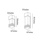 Solar Wall Mount Lights Outdoor Waterproof Garden Light