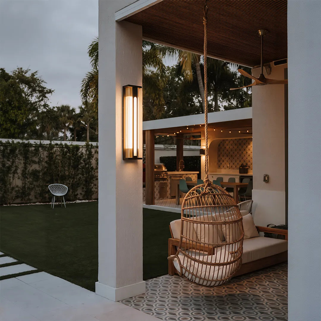 Outdoor Wall Mounted Porch Lights Modern Waterproof LED Light