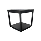 Concrete Pillar Lights Modern Open-Frame Square LED Light