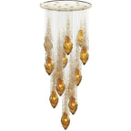 Stairway Chandelier Artistic Crystal Ceiling Light