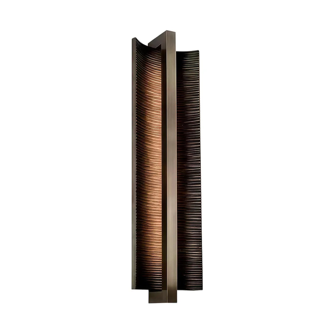 Brown Wall Sconces Modern Minimalist Entryways Resin Light