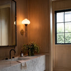 Modern Wall Light Fixture Torch Glass Ambient Wall Sconce
