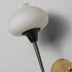 Modern Wall Light Fixture Torch Glass Ambient Wall Sconce