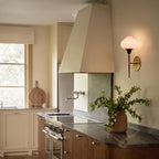 Modern Wall Light Fixture Torch Glass Ambient Wall Sconce