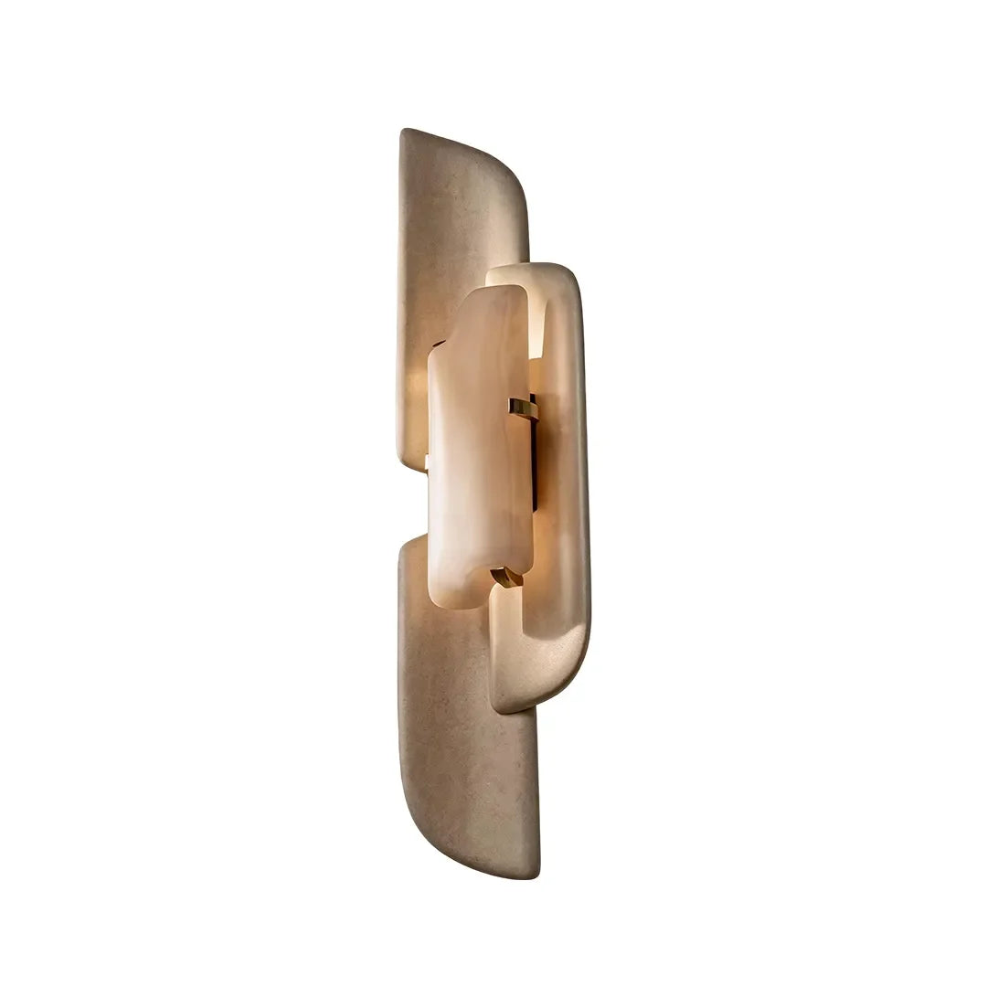 Modern Wall Light Fixtures Luxury Layered Marble Light
