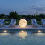 Moon Light Modern Waterproof Outdoor LED Lawn Light