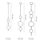 [Open-Box]Multi Ball Pendant Light Modern LED Metal Ceiling Light