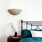 Night Wall Light Cement Up Lighting Minimalist Cement Body Lamp
