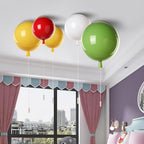 Acrylic Airballoon Shaped LED Novelty Style Flush Mount Lighting Ceiling Light
