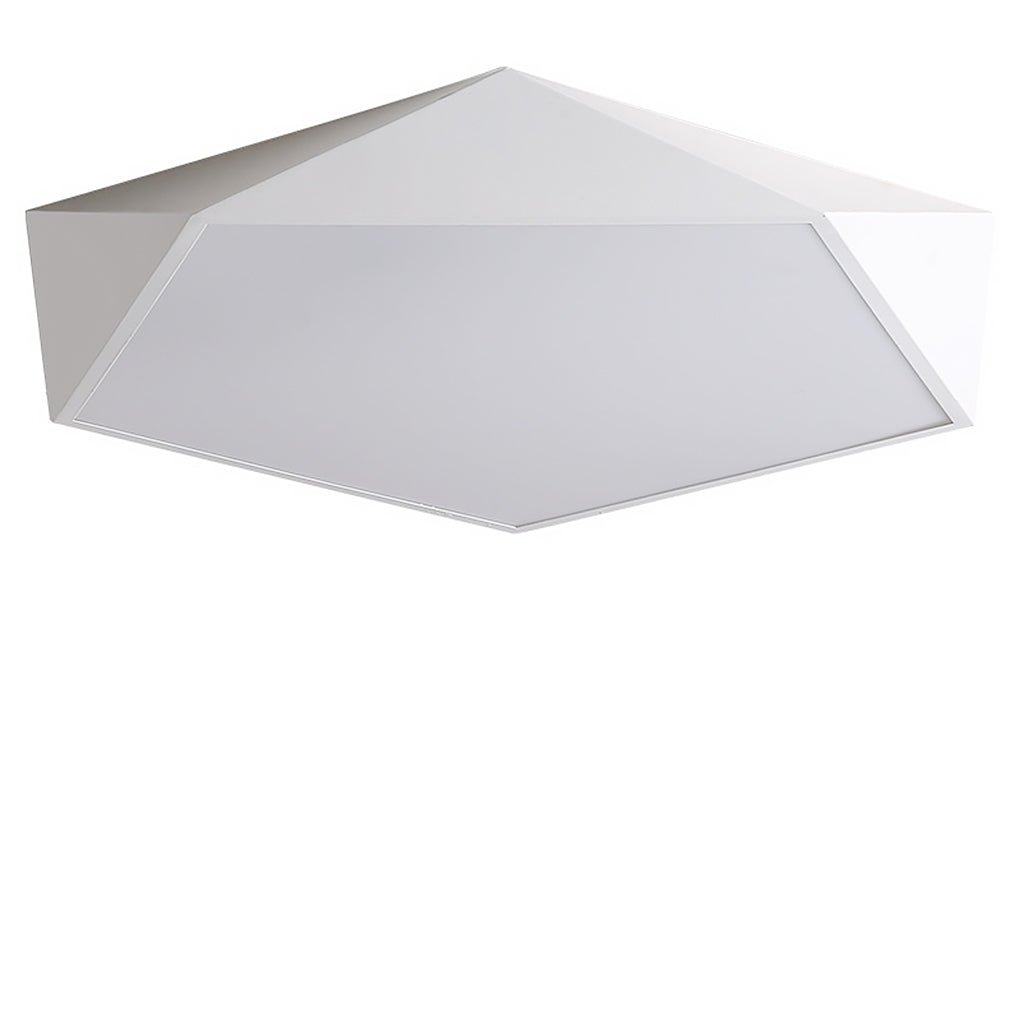 Nordic Minimalist Creative Geometric LED Three Color Dimming Ceiling Lamp