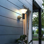 Versatile Round LED Nordic Outdoor Lighting - Wall or Post Lighting