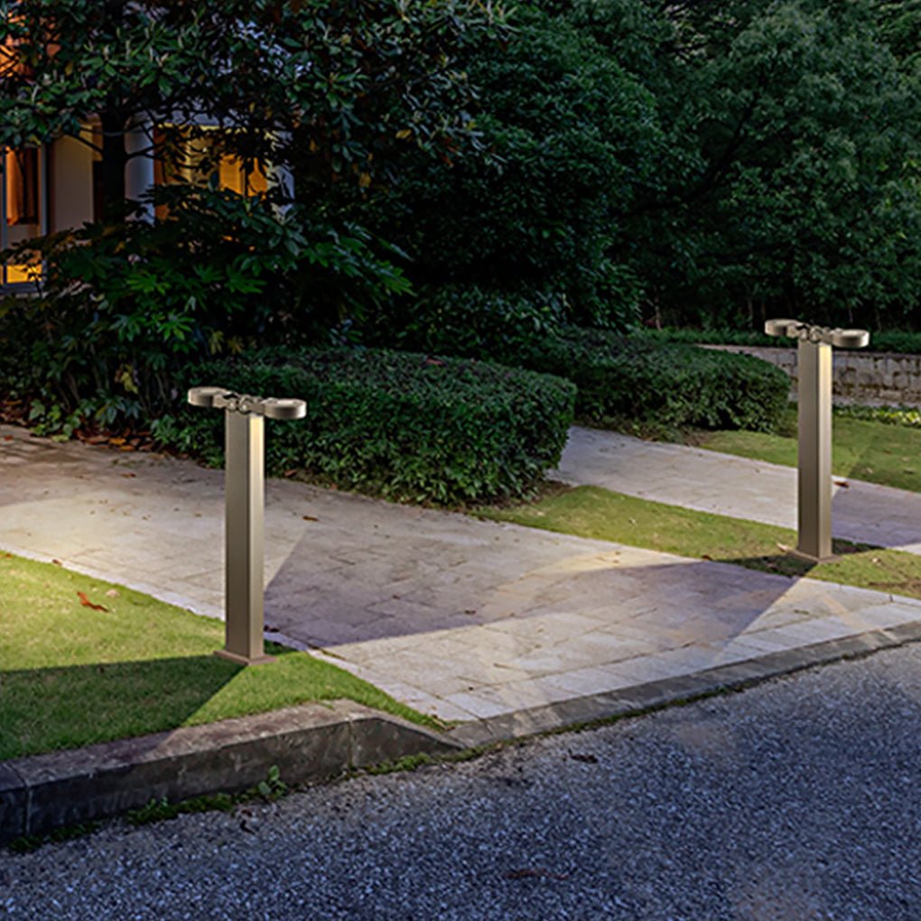 Adjustable LED Lawn Light Outdoor Waterproof Nordic Minimalist Design