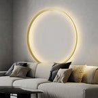 Ring Wall Lamp Creative Simple Circular Ambient Light