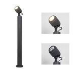 Nordic Minimalist Waterproof LED Spotlight on Post for Gardens