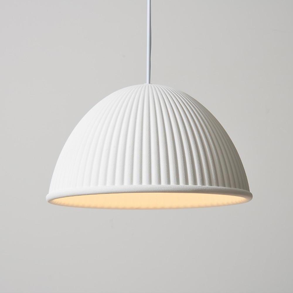 Artistic Dome Modern Pendant Lighting Metal Resin Ceiling Room