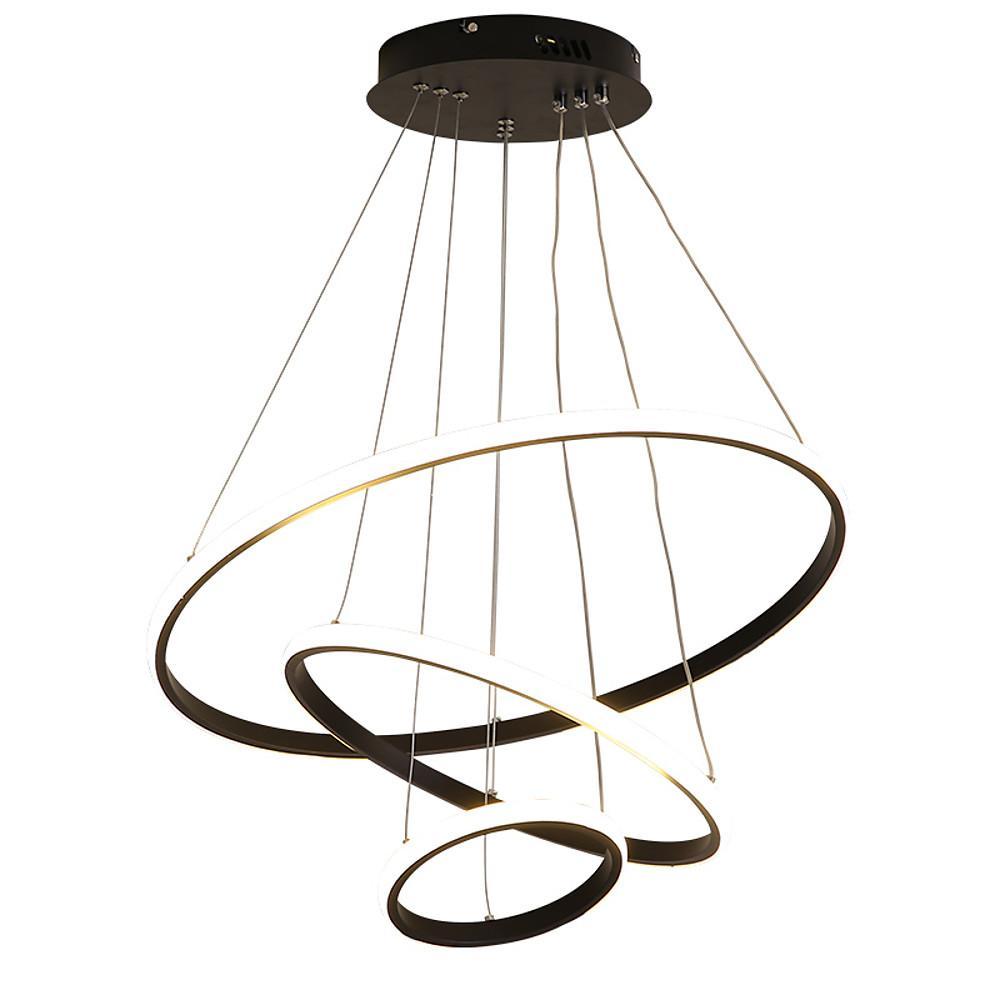 Adjustable Circle Design Dimmable LED Modern Chandeliers Ceiling Lights