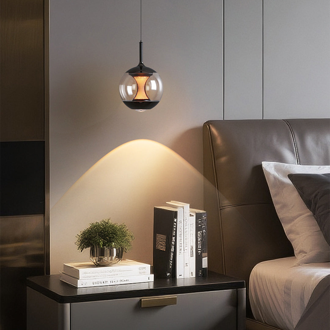 Orb Pendant Light Italian Metal Aluminum Ceiling Light