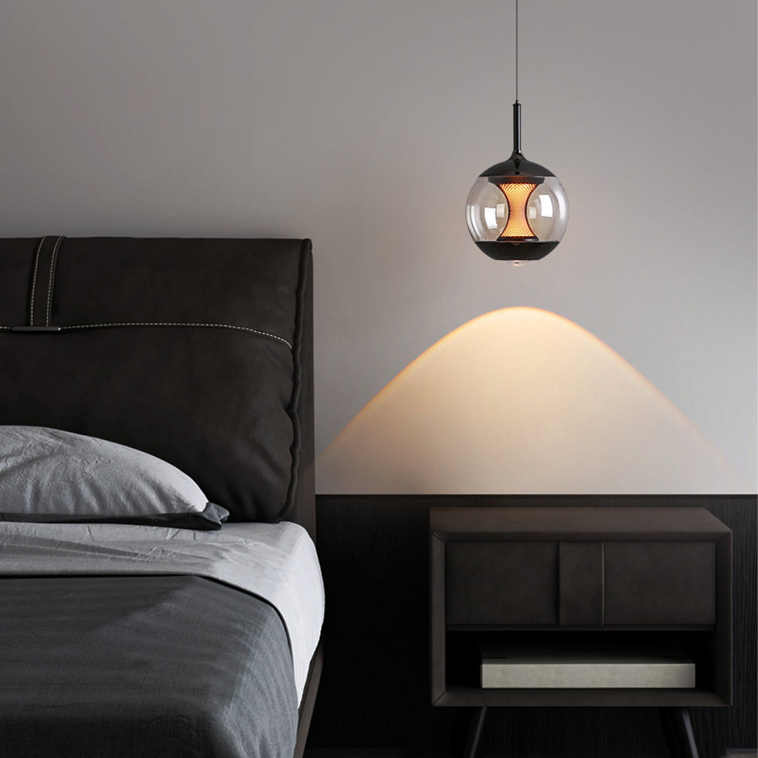Orb Pendant Light Italian Metal Aluminum Ceiling Light