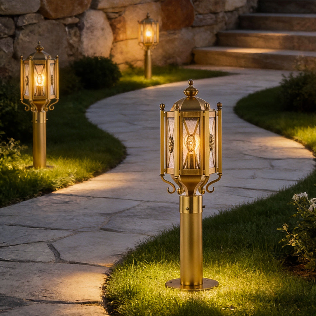 Copper Path Light Outdoor Waterproof Landscape Lights