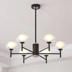 Nordic Sputnik Chandelier Industrial LED Bubble Chandelier 18 Bulbs