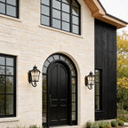 Outdoor Black Sconce European-Style Waterproof Lanterns