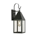 2 PCS Outdoor Black Sconce Vintage Style Wall Lantern