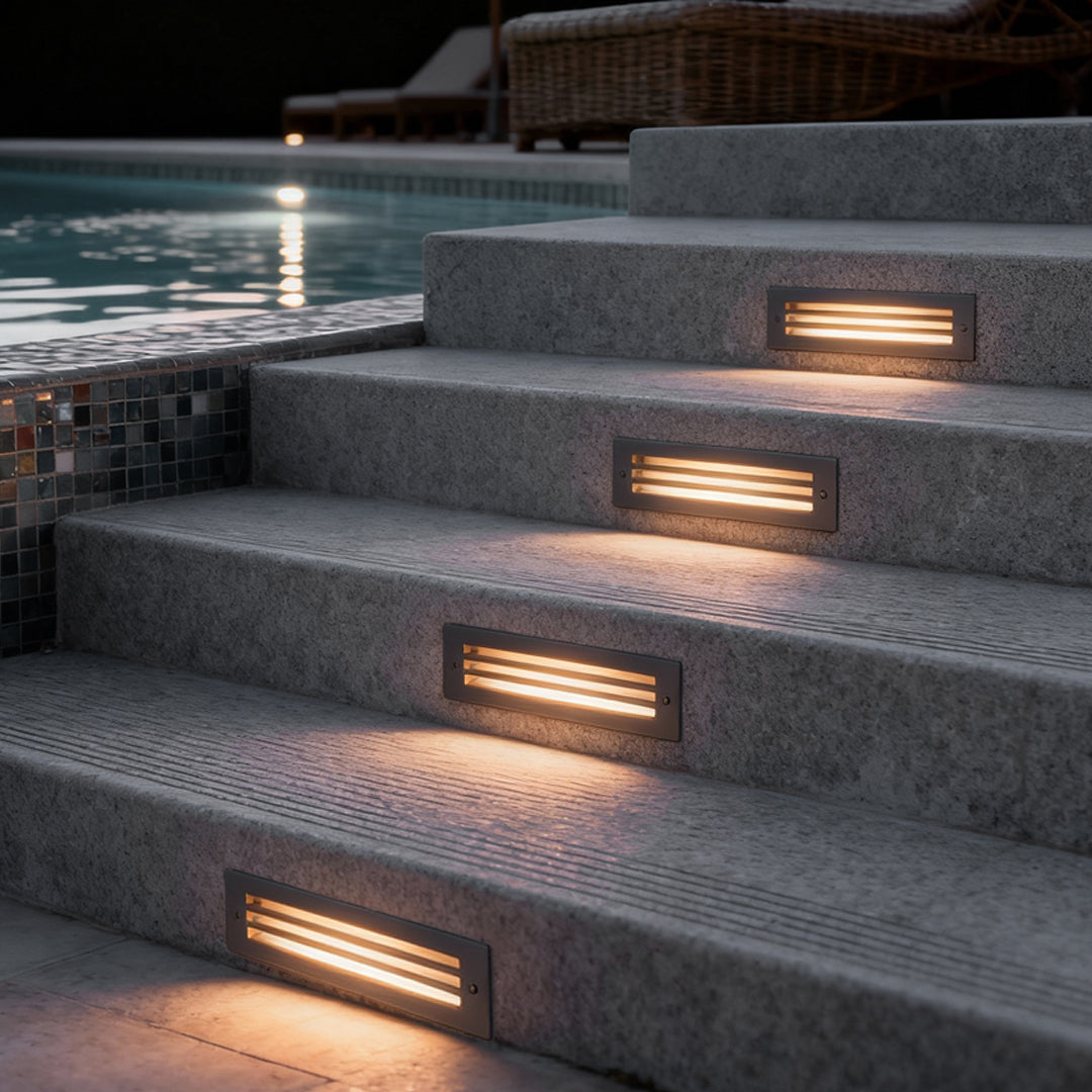 Outdoor Brick Light LED Embedded Stair Wall Ladder Lights