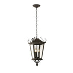 2 PCS Outdoor Ceiling Pendant Light European Vintage Hanging Lantern