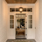 2 PCS Outdoor Ceiling Pendant Light European Vintage Hanging Lantern