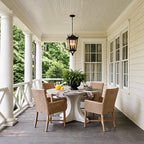 2 PCS Outdoor Ceiling Pendant Light European Vintage Hanging Lantern