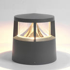 Short Bollard Light Volcano Cob Lawn Aluminum Light