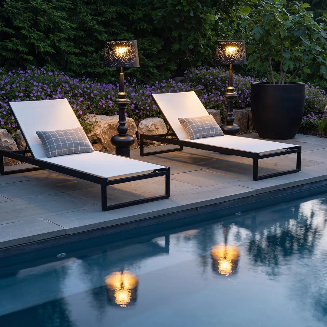 Outdoor Floor Standing Lamps Solar Decorative Light