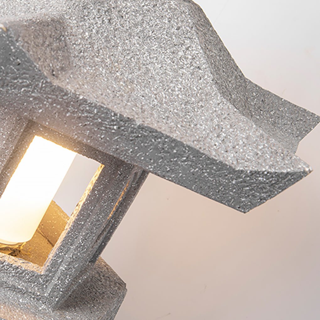 Elegant Imitation Stone Tower Garden Light for Outdoor Spaces