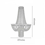 Outdoor Hanging Light Fixture European Wedding Crystal Ceiling Light