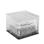 Outdoor Ice Cube Lights Modern Intelligent Solar Step Light
